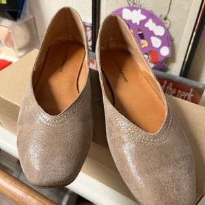Lucky Brand Alba Ballet Flat Titanium